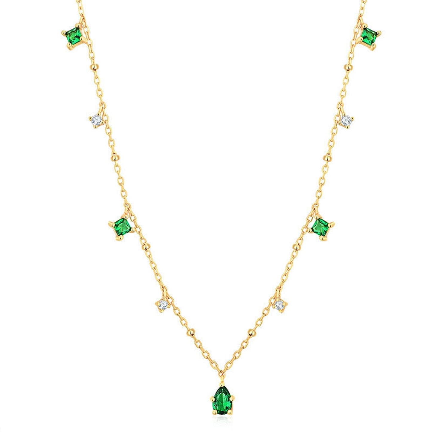 Emerald Choker Necklace