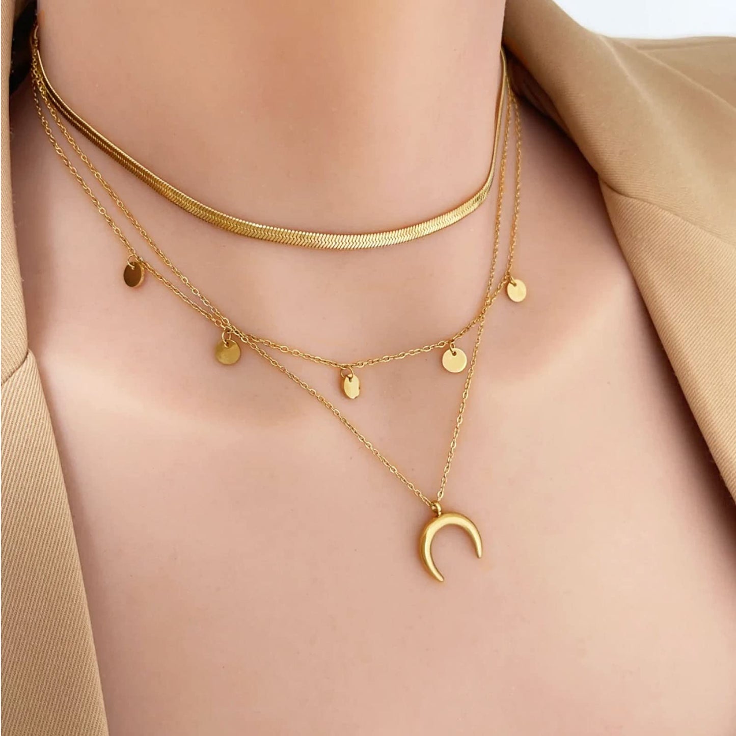 Crescent Necklace