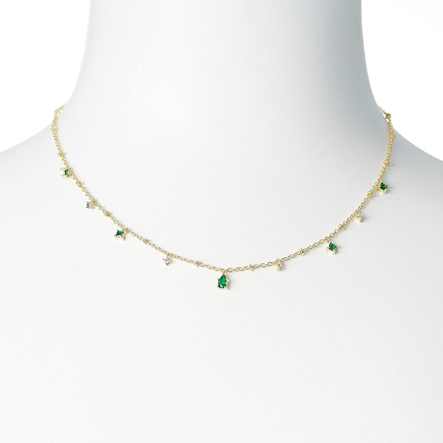 Emerald Choker Necklace